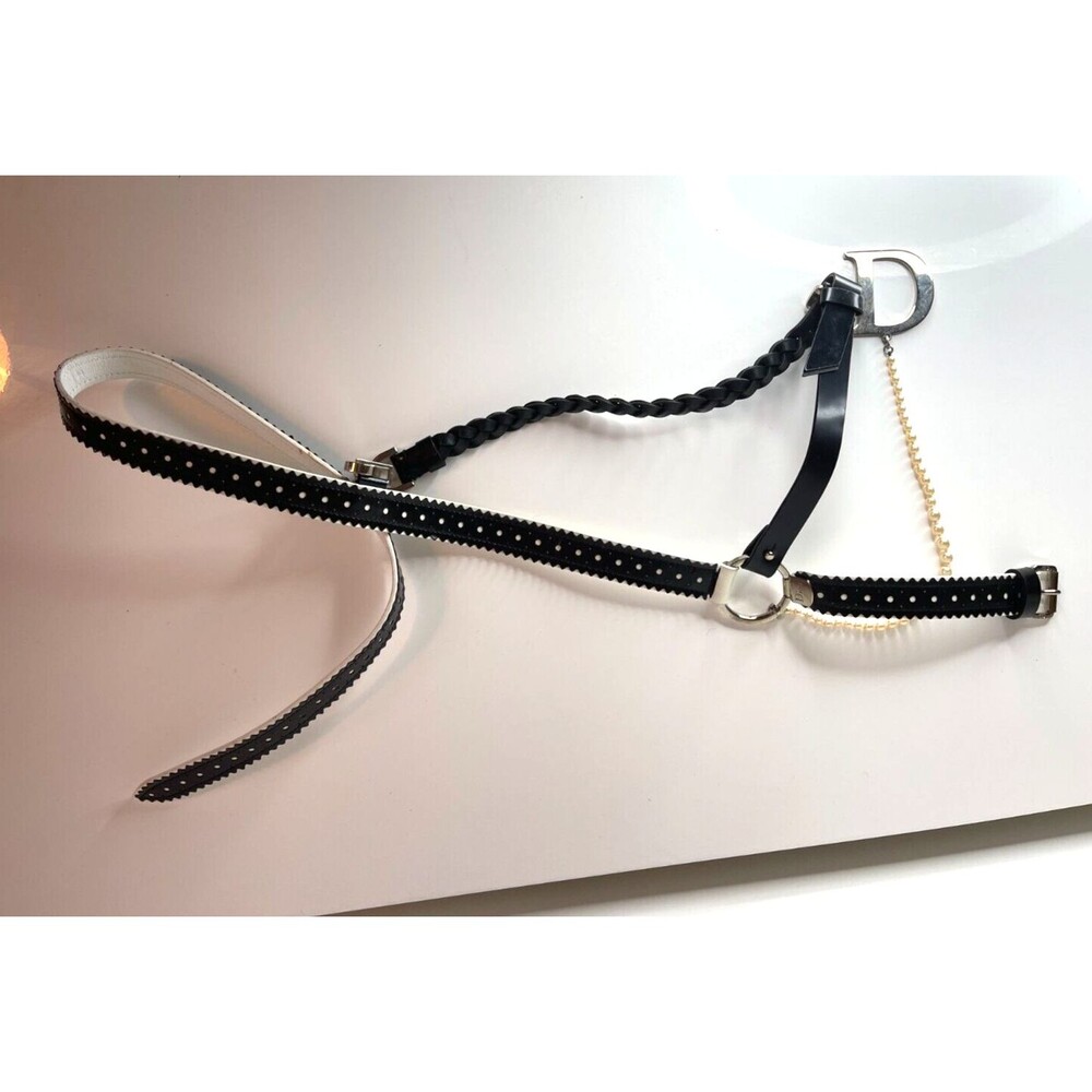 Super Rare Christian Dior Belt with Pearls John Galliano Era 2005 - Picture 10 of 12